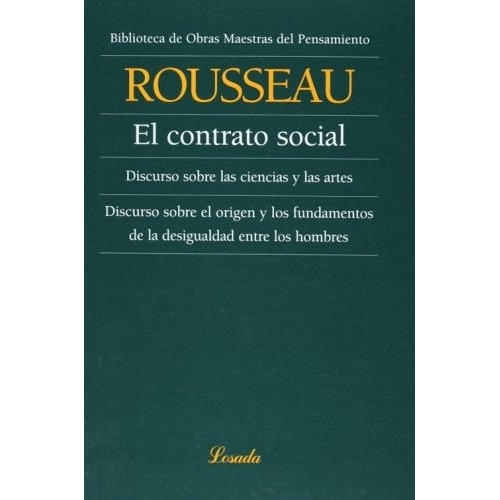 Contrato Social, El/discurso (o.m.p.15) - Jean-jacques Rouss