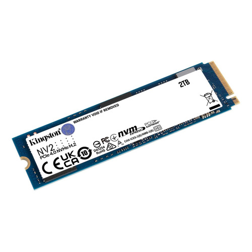 Disco sólido SSD interno Kingston SNV2S/2000G 2TB azul