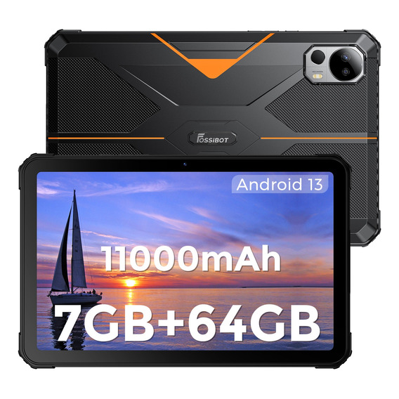 Tableta Fossibot Dt1 Lite 10.4''robusta De 11000mah 7gb+64gb