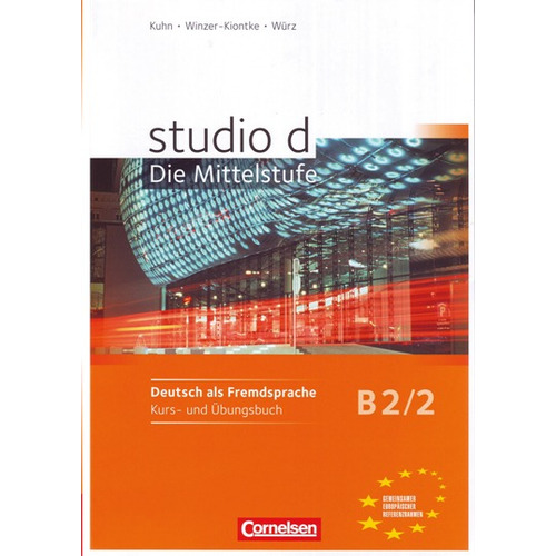 Studio D B2/2 Kursbusch+ubungsbuch+cd