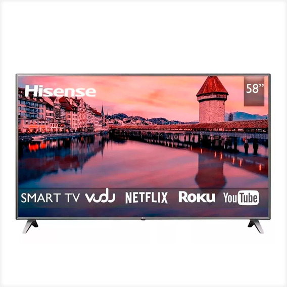 Smart TV Hisense R6E Series 58R6E LED Roku OS 4K 58" 120V