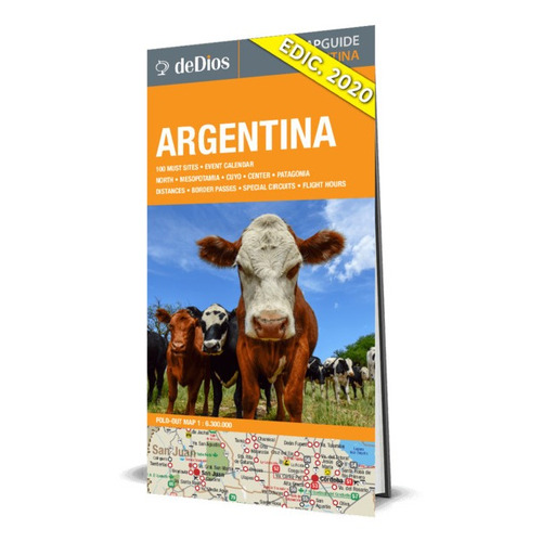 Argentina Map Guide, de Julián de Dios. Editorial DeDios, tapa blanda en inglés, 2013