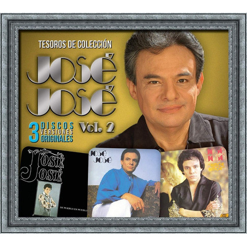 Jose Jose - Tesoros De Coleccion / Vol 2 Dos - Boxset 3 Cd