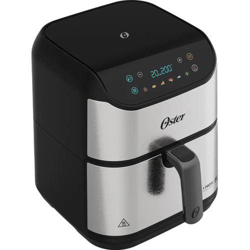 Fritadeira Digital Inox Oster 5l Com Painel Touch Cor Prateado Fritadeira Digital Inox Oster 5l Com Painel Touch Cor Prateado