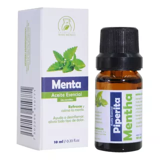 Aceite Esencial De Menta Piperita Concentrado Puro 100% 