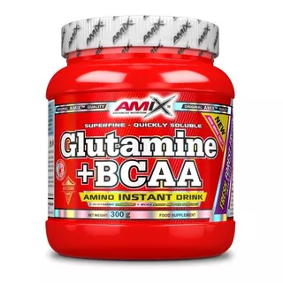 Aminoácidos Amix Glutamina + Bcaa 300 G