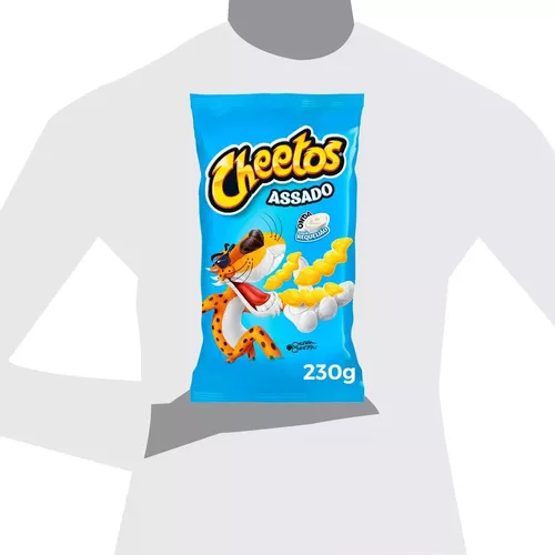 Salgadinho de Milho Elma Chips Cheetos Onda Requeijão Pacote 140g