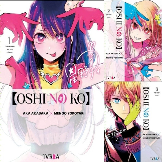Manga, Oshi No Ko Pack Vol.1/2/ 3 / Ivrea