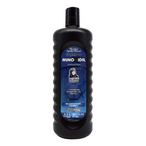 Shampoo Minoxidil Crecimiento Enriquecido Con Aloe Vera 1.1l