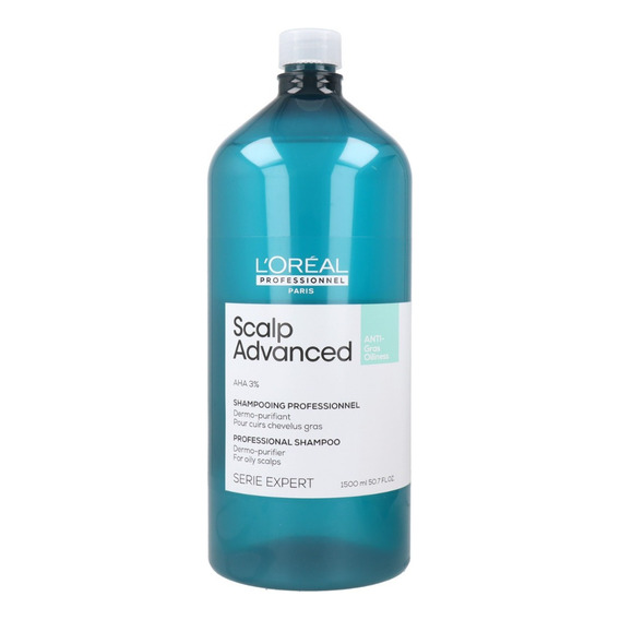 Shampoo Anti Oleosidad X 1500 Ml Scalp Advanced Loreal 