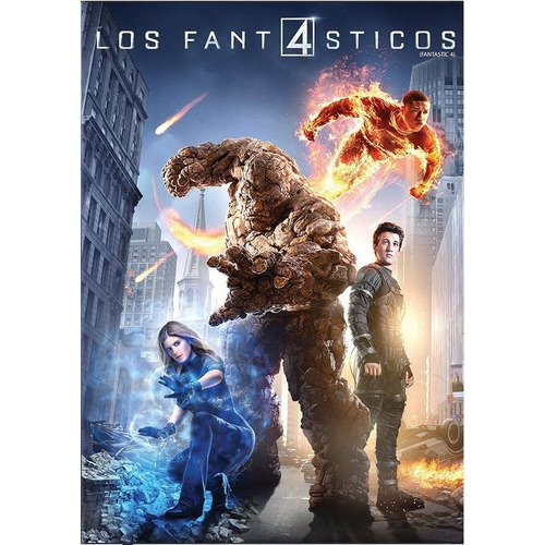Los 4 Cuatro Fantasticos 2015 Marvel Pelicula Dvd