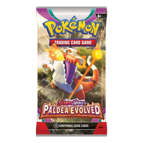 Pokemon Tcg Booster Scarlet & Violet Paldea Evolved Sobres 