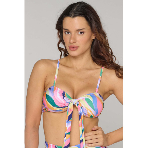 Bandeau Con Lazo White Heaven Luz De Mar