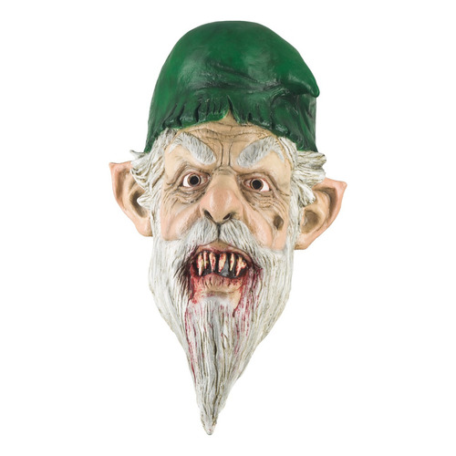 Máscara Evil Gnome Duende Disfraz Terror Halloween Color Nude Horror Xmas