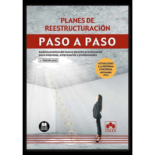 Planes De Reestructuracion Paso A Paso, De Departamento De Documentacion De Iberley. Editorial Colex, Tapa Blanda En Español
