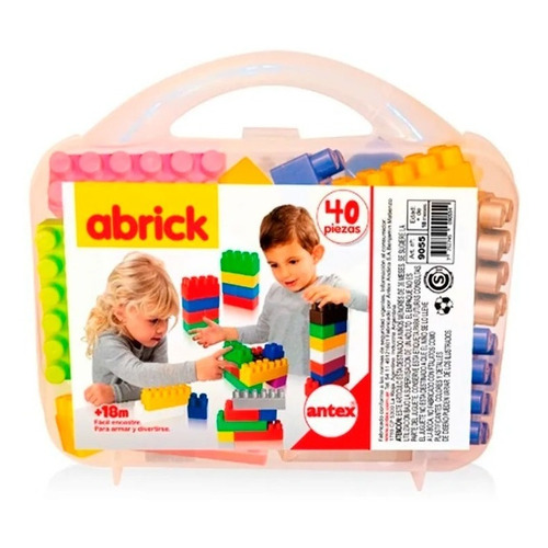 Antex Abrick Valija Con 40 Piezas 9055