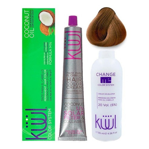 Kit Kit Kuul  Tinte tono 7.31 latte machiatto para cabello
