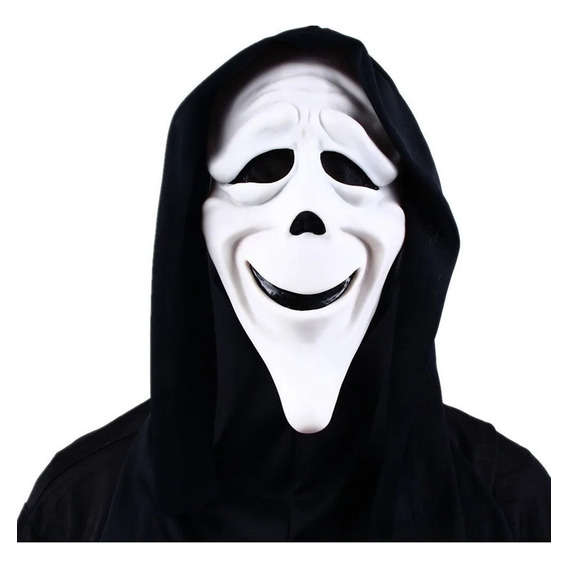 Máscara De Terror Halloween Ghostface Scream Killer Cosplayb