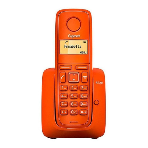 Teléfono Gigaset A120 inalámbrico - color naranja