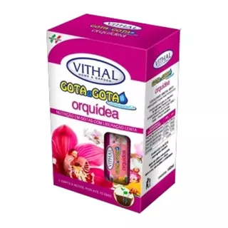 Fertilizante Líquido Gota A Gota Orquídeas Vithal (6 Un)