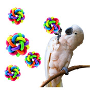 Bola Guizo Brinquedo Pet Pássaro Papagaio Argaponi Periquito