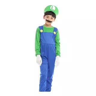 Disfraz De Super Mario  Y Luigi Para Niños