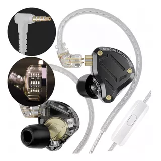 Audífonos Kz Zs10 Pro 2 Tuneables Con Micrófono Monitores