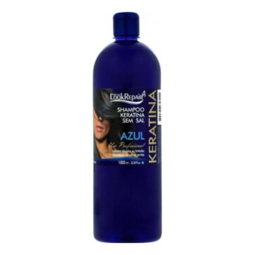 Shampoo Azul Sin Sal 1000ml Look Repair