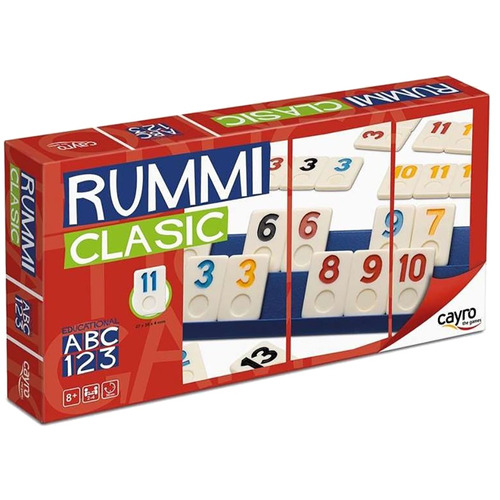 Juego De Mesa Rummi Clasic Cayro Edad 8+ 2-4 Jugadores