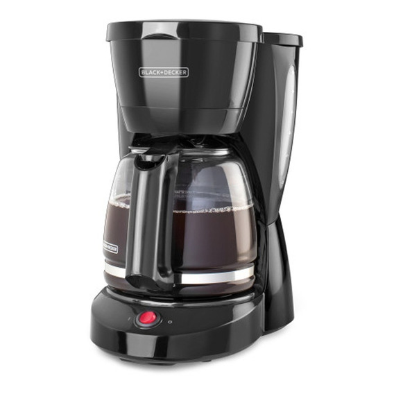 Cafetera De 12 Tazas Black+decker Negra  Color Negro