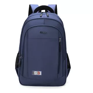 Mochila Urbana Levys Bazar Urbana 3018 Color Azul Diseño Lisa 30l