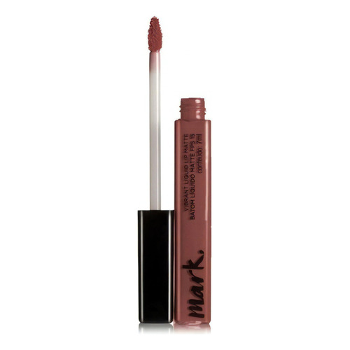 Avon Mark Labial Líquido Mate Dare To Be Bare Con Fps 15 Color Marrón claro