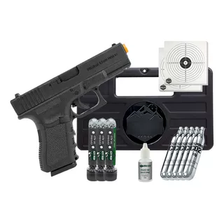 Pistola Airgun G11 Co2 6mm + Maleta + Munições + 5 Co2 12g