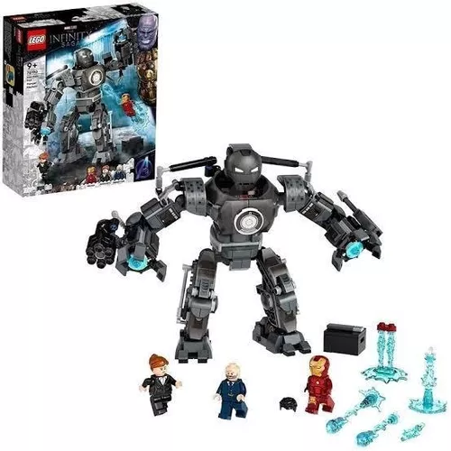 Kit Marvel Super Heroes 76241 Armadura Robô De Hulk Lego Quantidade de peças  138