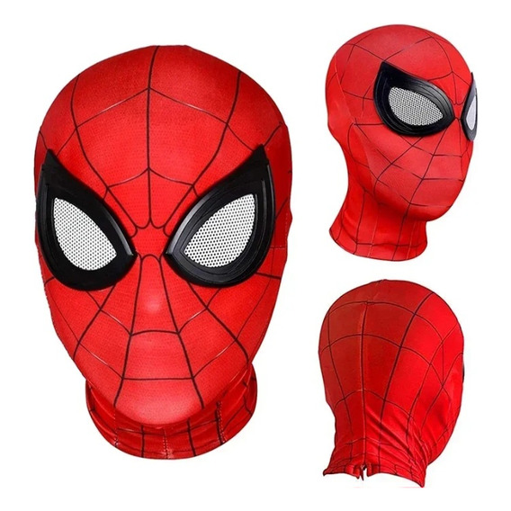 Disfraz De Spider-man Mascara Hombre Araña 
