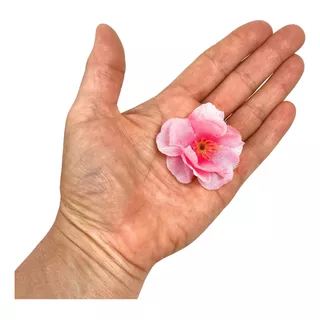 200 Mini Flores Artificiais Cor De Rosas - Margaridas Pacote