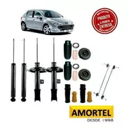 Amortecedores+kit Suspensão+bieleta Peugeot 307 - 02 At 011 