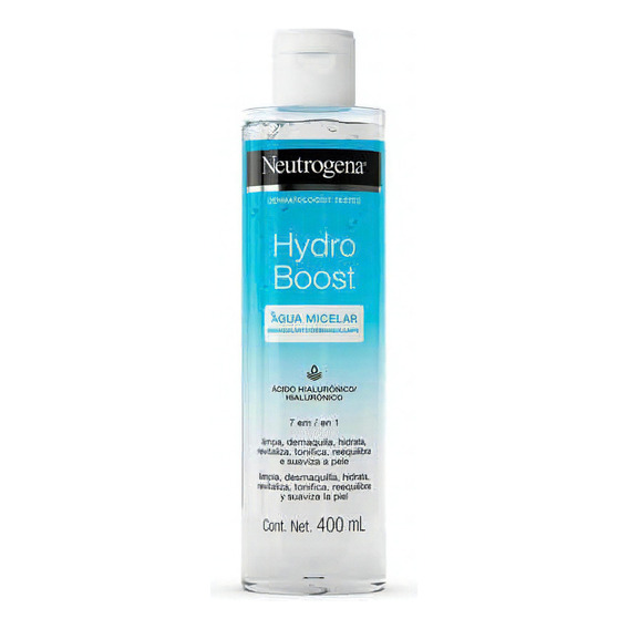 Agua Micelar Neutrógena Hydro Boost 400 Ml