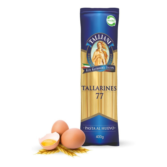 Pasta Tallarin N°77 Talliani 400g