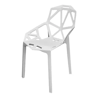 Silla Moderna Magis Chair One Para Jardin Terraza Recibidor Color De La Estructura De La Silla Blanco