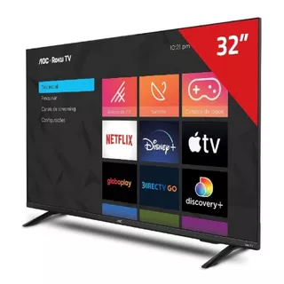 Smart Tv Led De 32'' Aoc 32s5135/77g Hd Roku Tv Cts