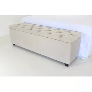 Puf Baú King 190cm Recamier Para Cama Box ( New ) Capitone 