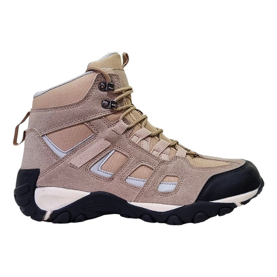 Zapatilla Hombre Outdoor Trekking Zapato De Trabajo Negras