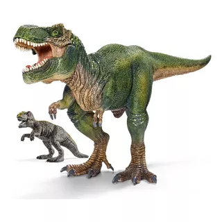 Schleich Dinosaurios Juguete Tiranosaurio Rex + Mini T-rex