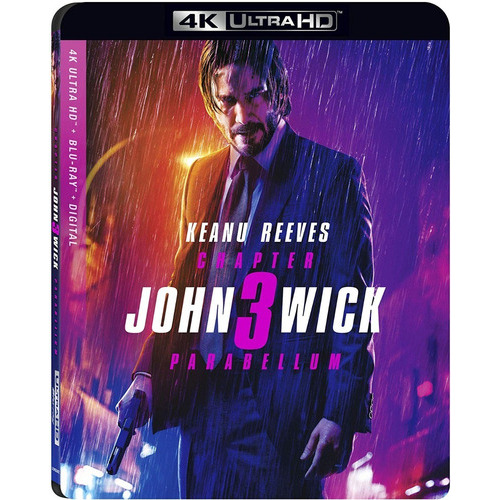 Blu-ray 4k Ultra Hd John Wick 3 Parabellum Original Nuevo
