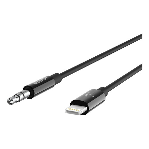 Cable Audio Lightning A Plug 3.5 De 90 Cm Negro - Belkin
