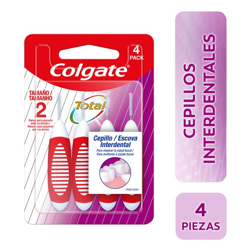 Colgate Total Cepillo Interdental 2mm X 4 Un.