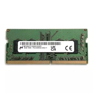 Memoria Ram Sodimm Micron 16gb (2x8gb) Ddr4 3200 Mhz