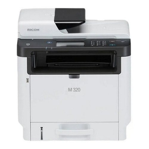 Impresora  multifunción Ricoh M 320F gris y negra 120V - 127V