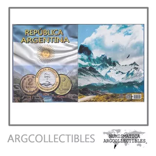 Album Vacio De Monedas De La Republica Argentina 1881-2017